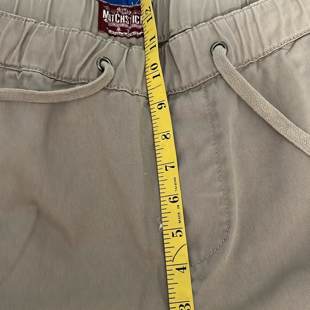 Matchstick size medium khaki joggers drawstring waist - Picture 11 of 11